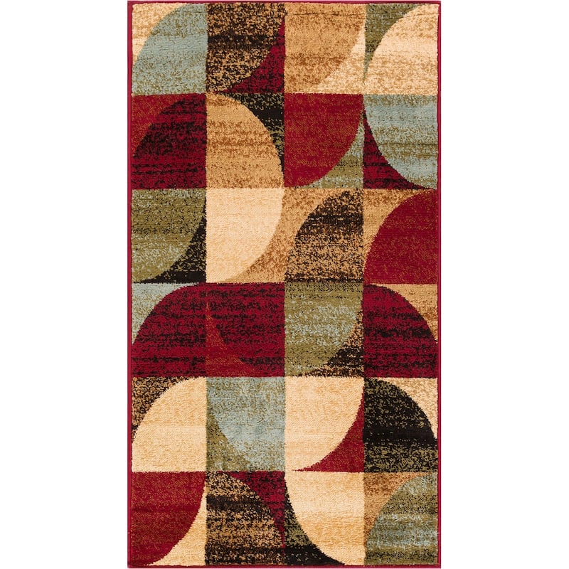 Well Woven Barclay Bowery Art Deco Modern Area Rug
