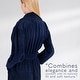 preview thumbnail 17 of 50, American Soft Linen Women's 100% Cotton Terry Bathrobe - Soft, Absorbent, Quick Dry Turkish Robes for Women