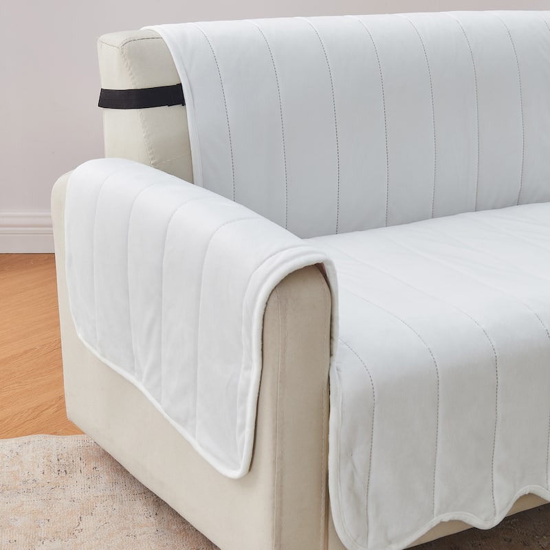 Velvet Recliner Cover Pet Furniture Protector