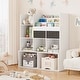 preview thumbnail 4 of 4, 47.8in Kids Bookshelf with Drawers