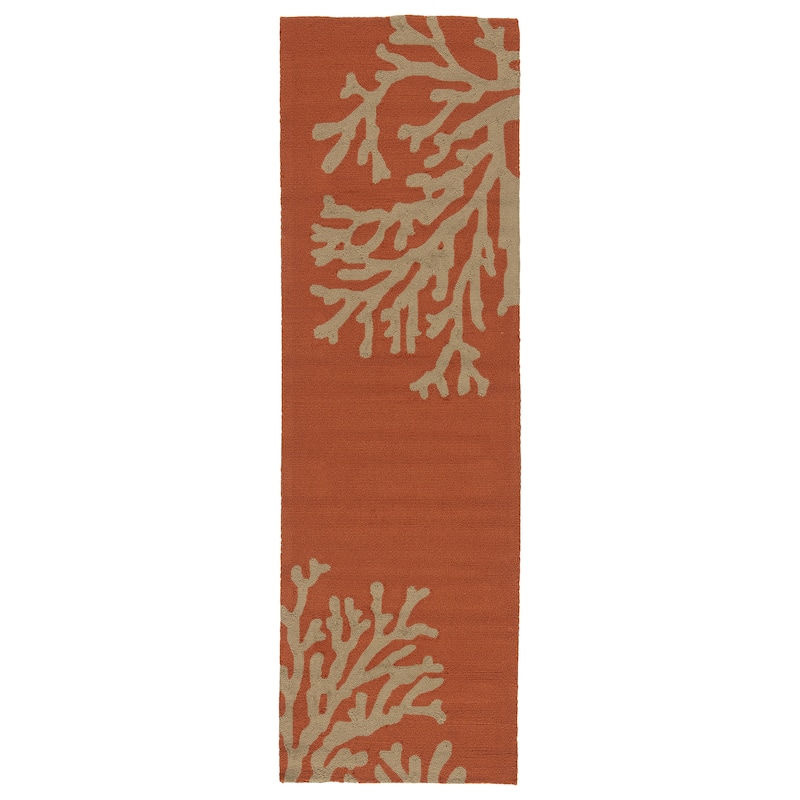 Saint Michaels Indoor/ Outdoor Floral Area Rug by Havenside Home