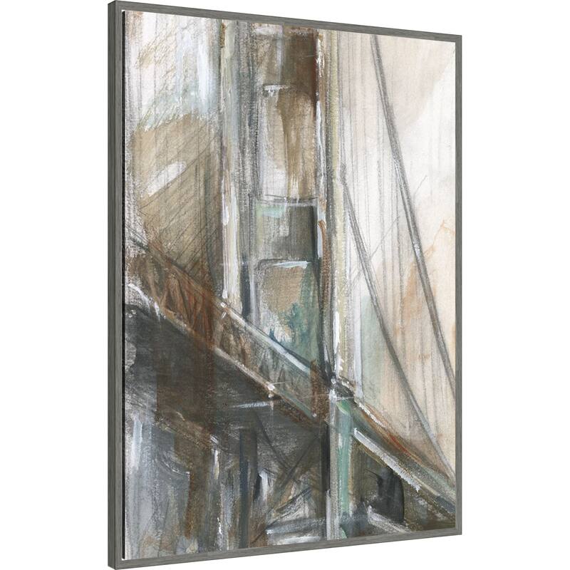 Icon of Architecture No. 2 by Ethan Harper (28 x 38 in.), Framed Canvas Wall Art Print