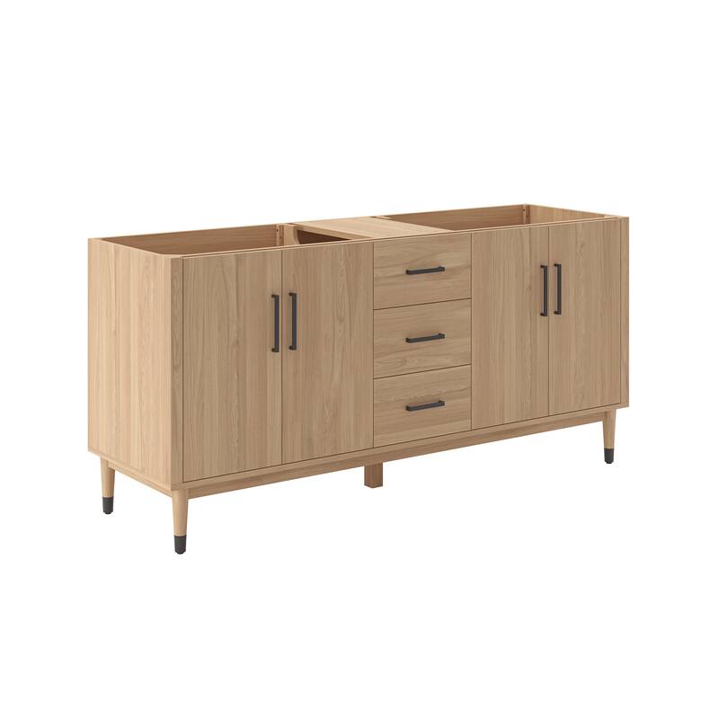 Fresca FCB4472 Sawyer 72" Double Free Standing Vanity Cabinet Only