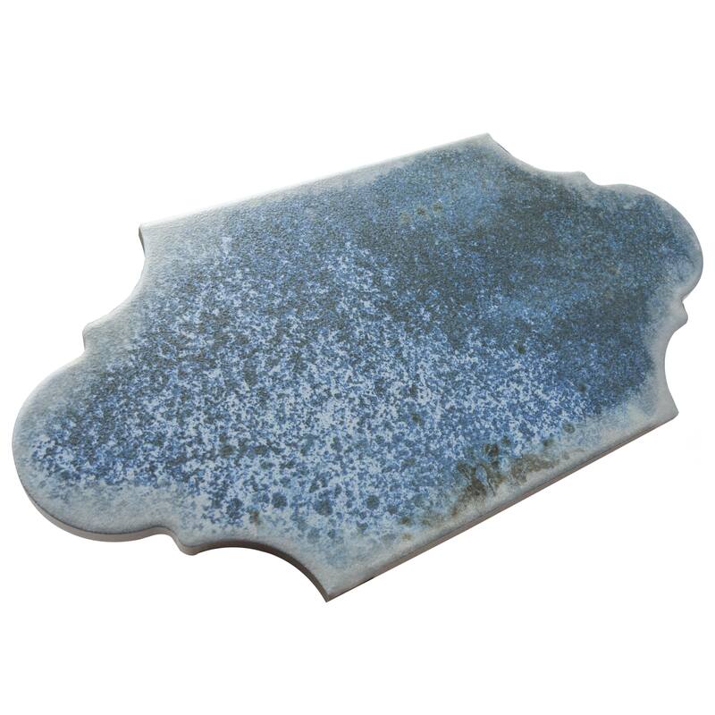 Merola Tile Dorne Provenzal Blue 6-1/4" x 12-3/4" Porcelain Floor and Wall Tile