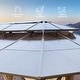 preview thumbnail 95 of 133, EROMMY Hardtop Gazebo,Outdoor Pergola with Double Roof & Netting & Curtains,Heavy Duty Canopy for Patio, Backyard, Pool party