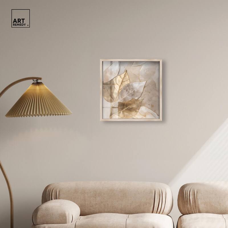 Golden Boughs Shadowbox by Art Remedy