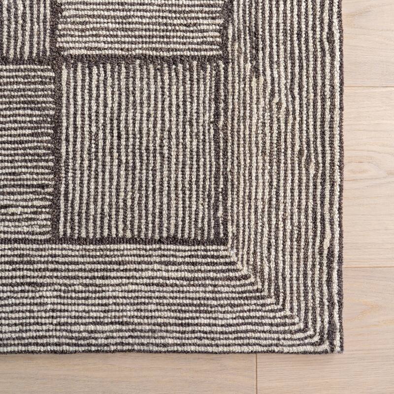 Milo Tiled Wool Area Rug