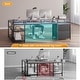 preview thumbnail 36 of 36, 67" L Gaming Shaped Desk Storage Shelves Power Outlet 2 Drawers