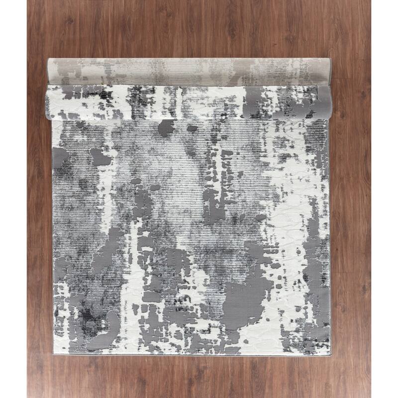 Petra Collection Abstract Area Rug