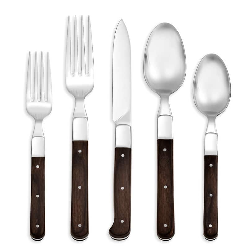 Argent Orfèvres™ St. Michel - 20 Piece Place Setting, Forged, 18/10, Triple Rivets