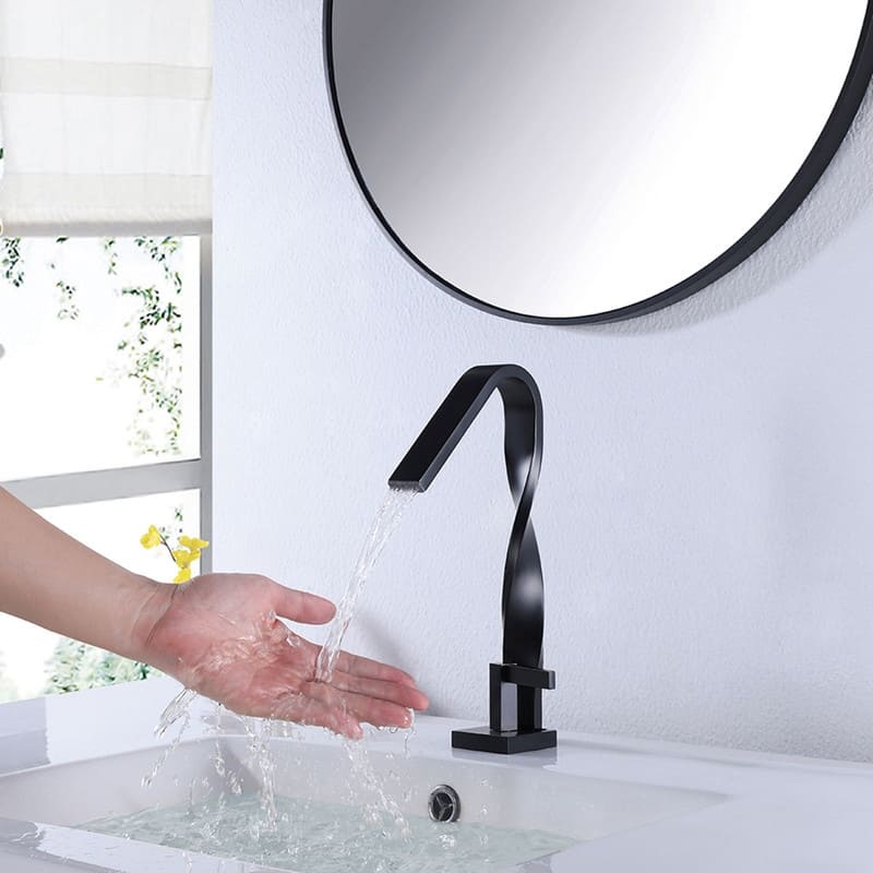 Modern Single Handle Wet Bar Sink Faucet,Single Hole Bathroom Lavatory Faucet