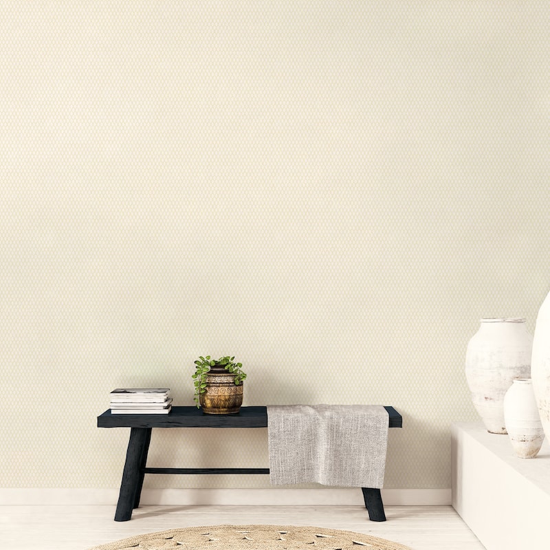Galerie Wallcoverings Small Prints Geometric Double Links Non-woven Matte Wallpaper Roll