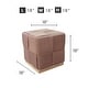 preview thumbnail 9 of 17, Esme Checker Weave Corduroy Stool
