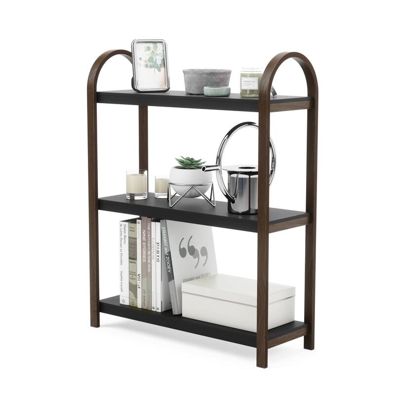 Umbra 1016838 Bellwood 28" Wide 3 Shelf Wood Shelving Unit
