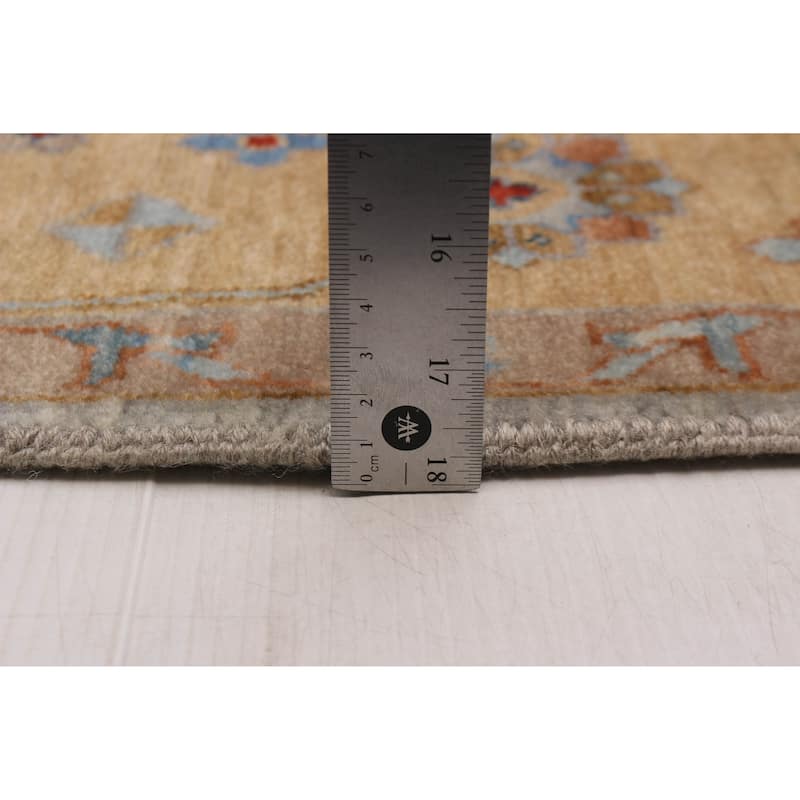ECARPETGALLERY Hand-knotted Jamshidpour Light Blue Wool Rug - 5'0 x 7'2