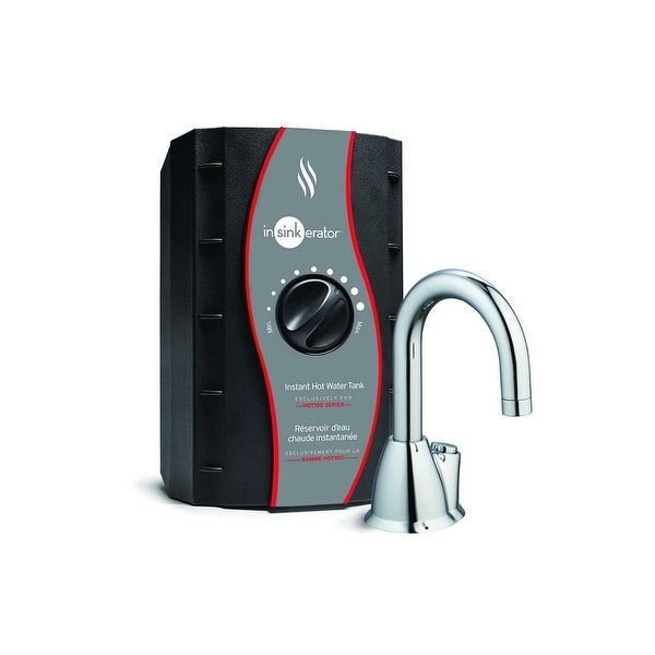 InSinkErator H-HOT100 Invite Instant Hot Water Dispenser with 1-Year In-Home Warranty - Tank Included - n/a