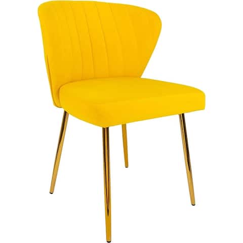 Modern Dining Chair, Velvet Accent Chair, Living Room Chair