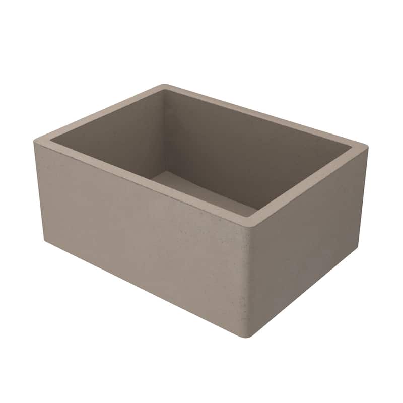 NativeStone Farmhouse 24" Kitchen Sink - 24" x 18" x 10.25"