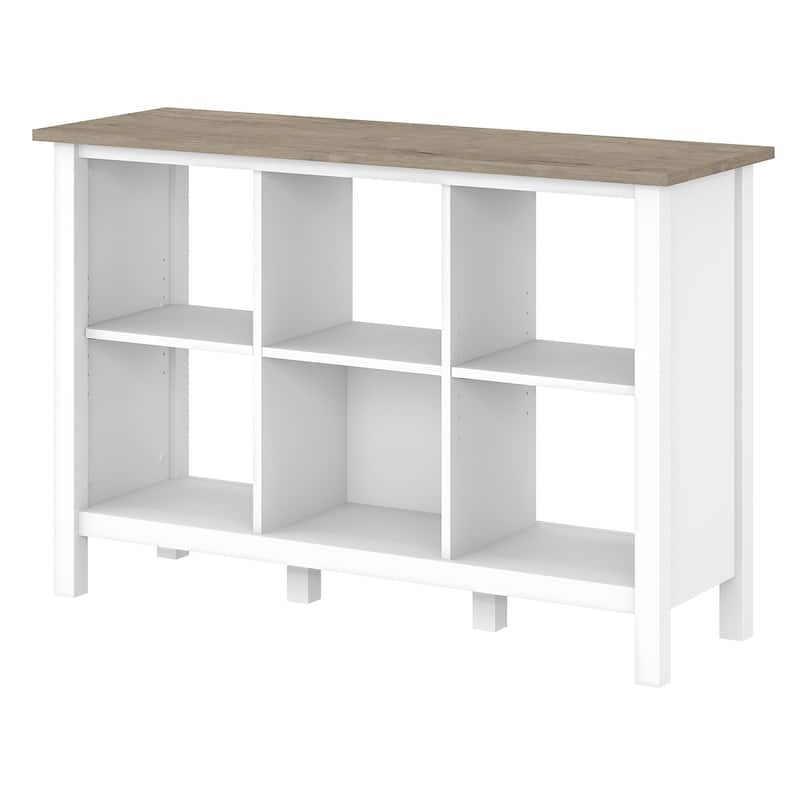 Mayfield 6 Cube Bookcase Organizer and Storage by Bush Furniture