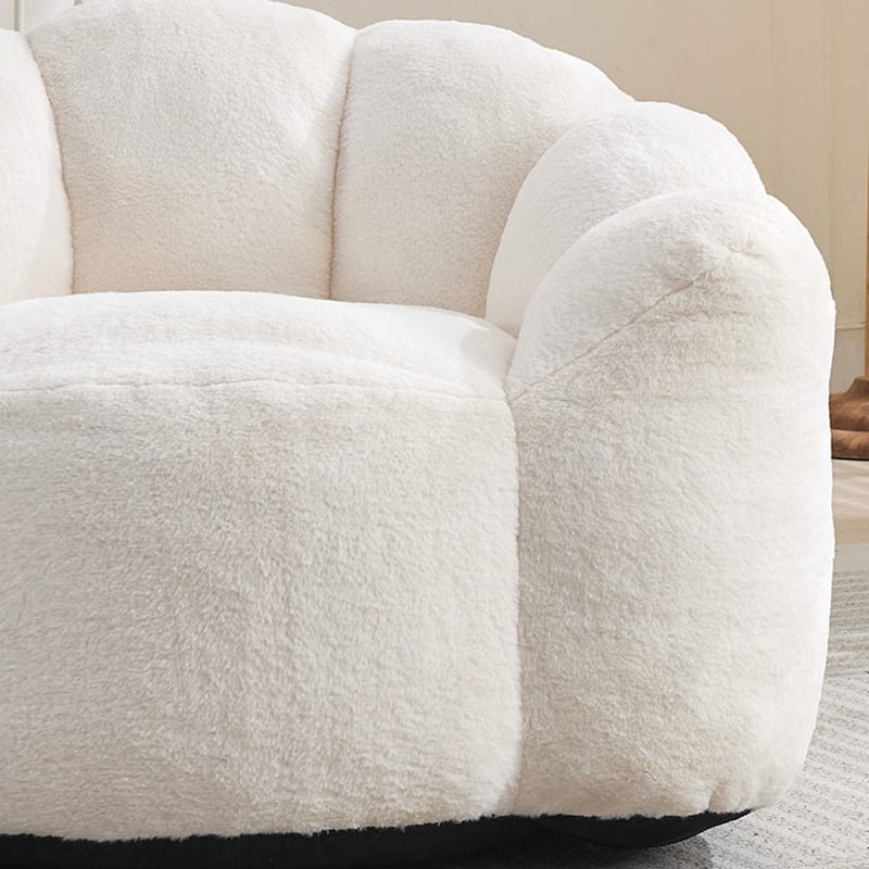 Adult Bean Bag Sofa with Pull Ring can be Easily Moved Suitable for Various Environments Such as Living Room, Bedroom, etc.