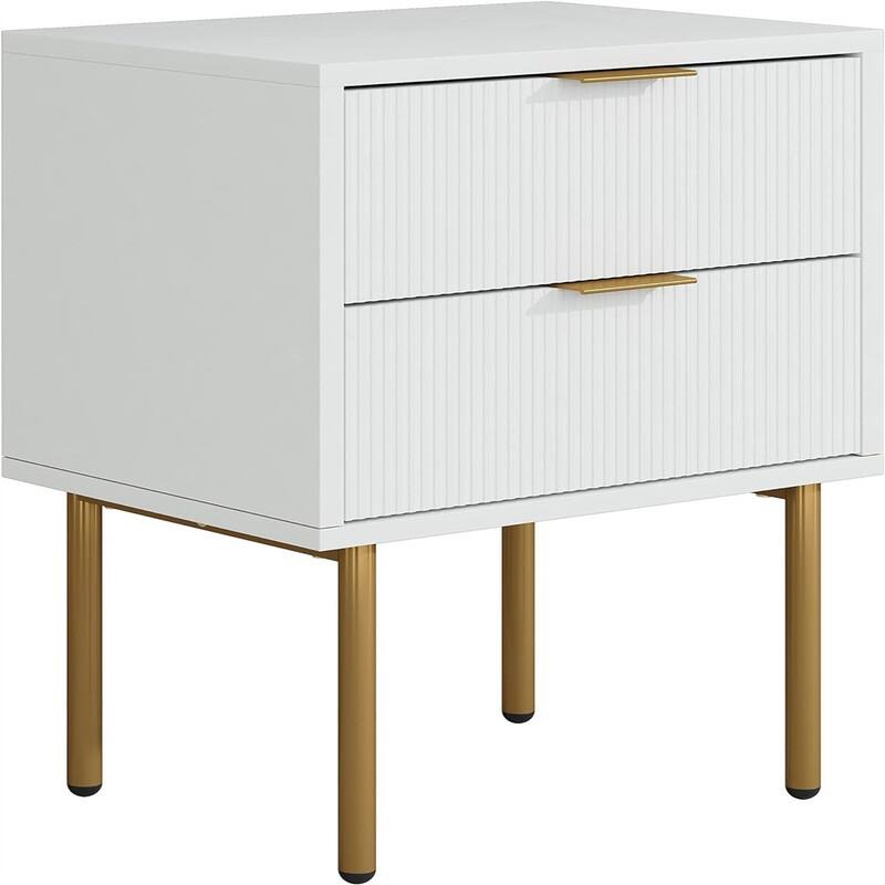 Nightstand 2 Drawer Dresser Bedside Furniture
