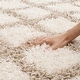 preview thumbnail 71 of 118, SAFAVIEH Dallas Shag Melahat Trellis 1.5-inch Thick Rug