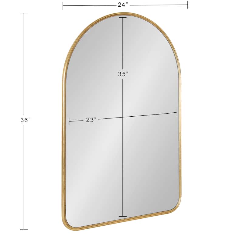 Kate and Laurel Caskill Framed Arch Wall Mirror