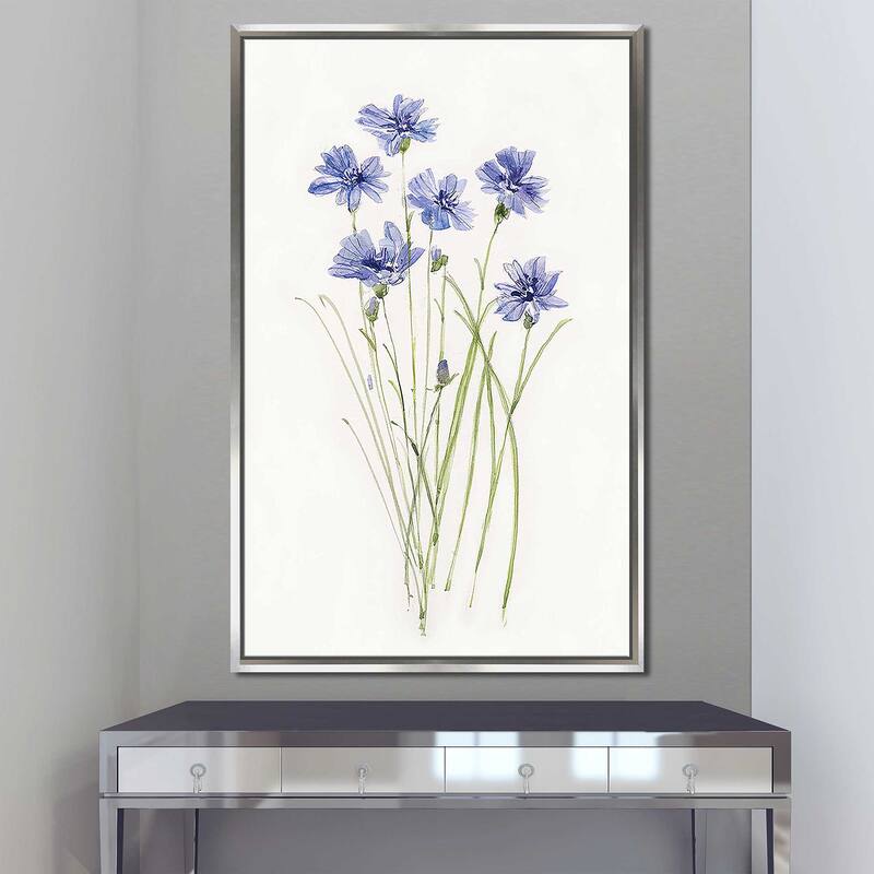 "Dainty Botanical" Print on Floating Canvas