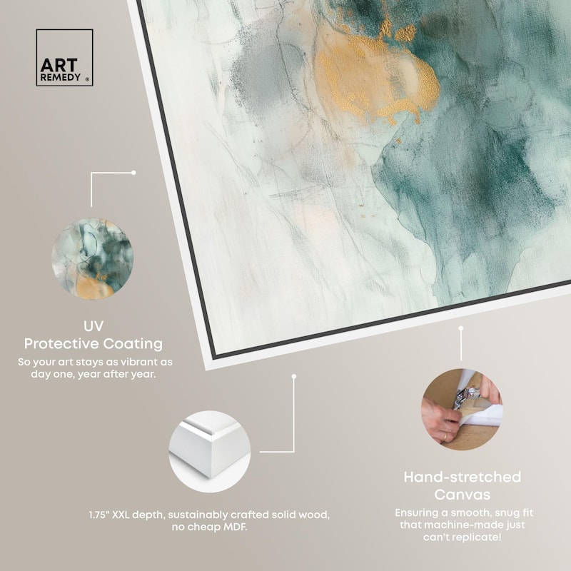 Verdant Vapors II Canvas by Art Remedy