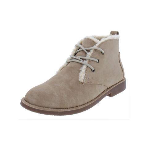 chukka boots dials seven womens mallori faux cold weather leather