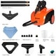 preview thumbnail 10 of 10, Costway 1500W Heavy Duty Steam Cleaner Mop Multi-Purpose Steam - 16''(L) x 9.5''(W) x 11''(H)