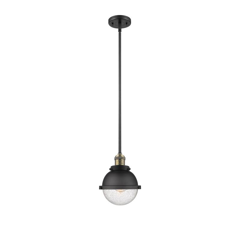 Innovations Lighting Franklin Restoration Hampden 1 Light 7" Stem Hung Mini Pendant