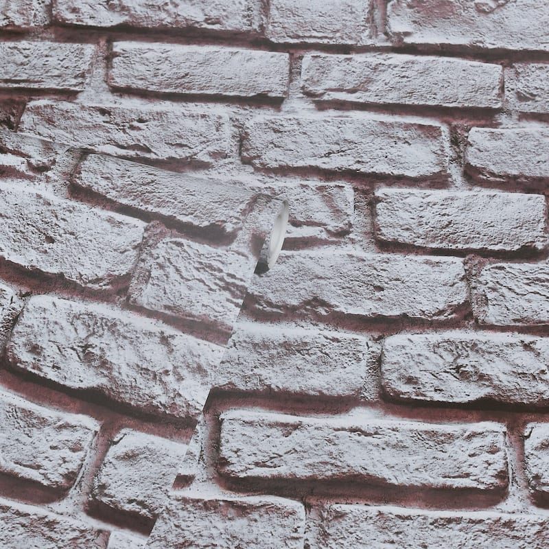 Arthouse Horace Neutral Brick Wallpaper