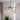 Modern 4-Light Black Gold Chandelier Mercury Glass Pendant Light for Dining Room - 21" L x 20" W x 10" H