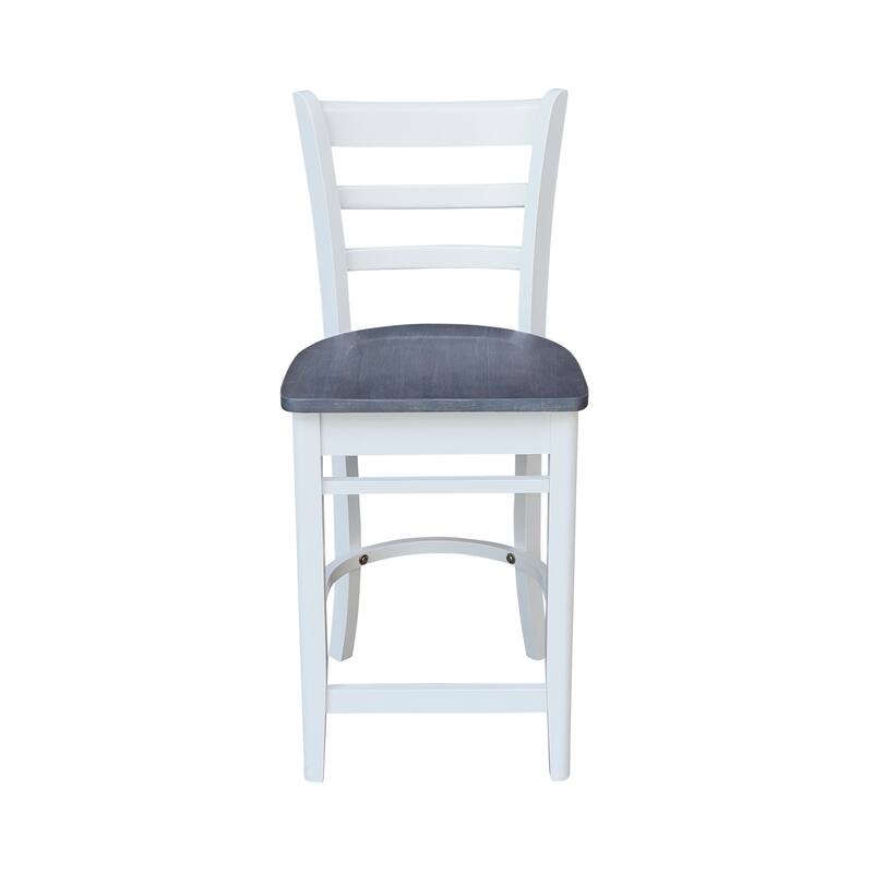 International Concepts Solid Wood Emily Dining Stool