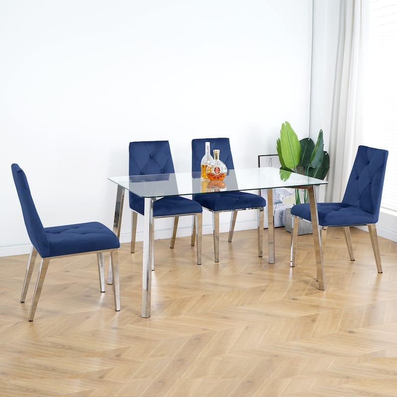 Set of 2 Modern Simple Dining Chair
