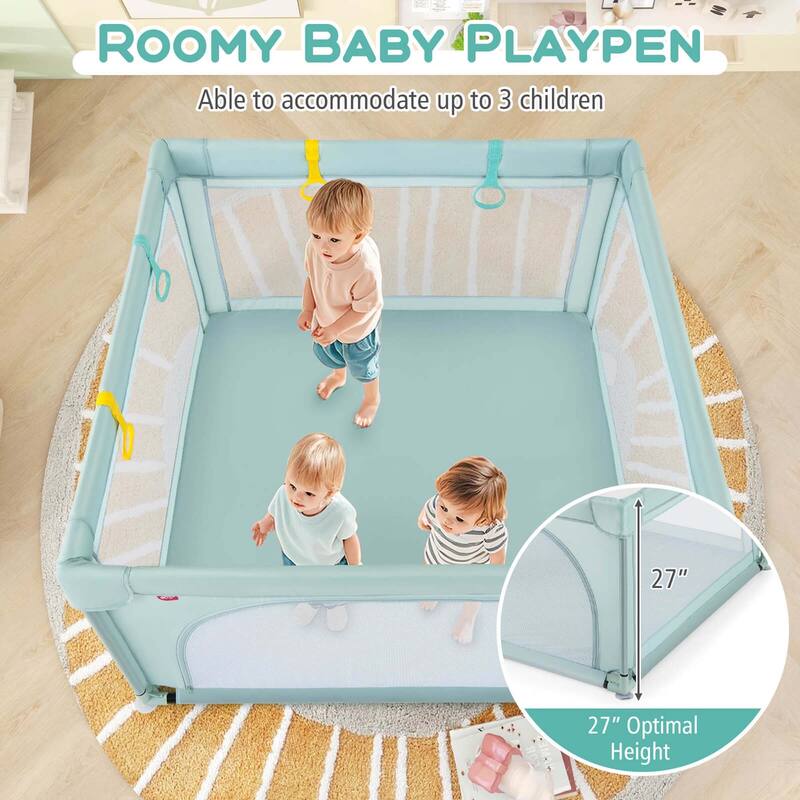 Costway Baby Playpen Infant Large Safety Play Center Yard w/ 50 Ocean - See Details