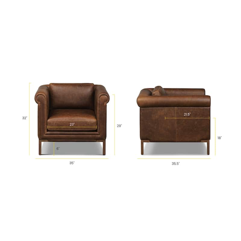 Poly and Bark Bruges Lounge Chair