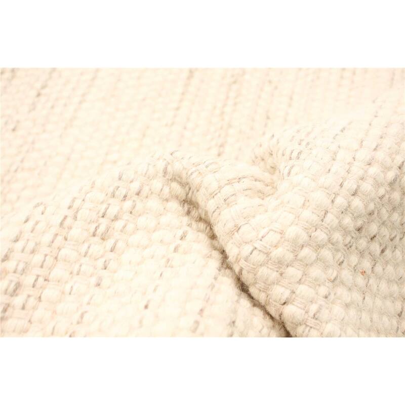 ECARPETGALLERY Hand Loomed Bungalow Wool Dhurrie