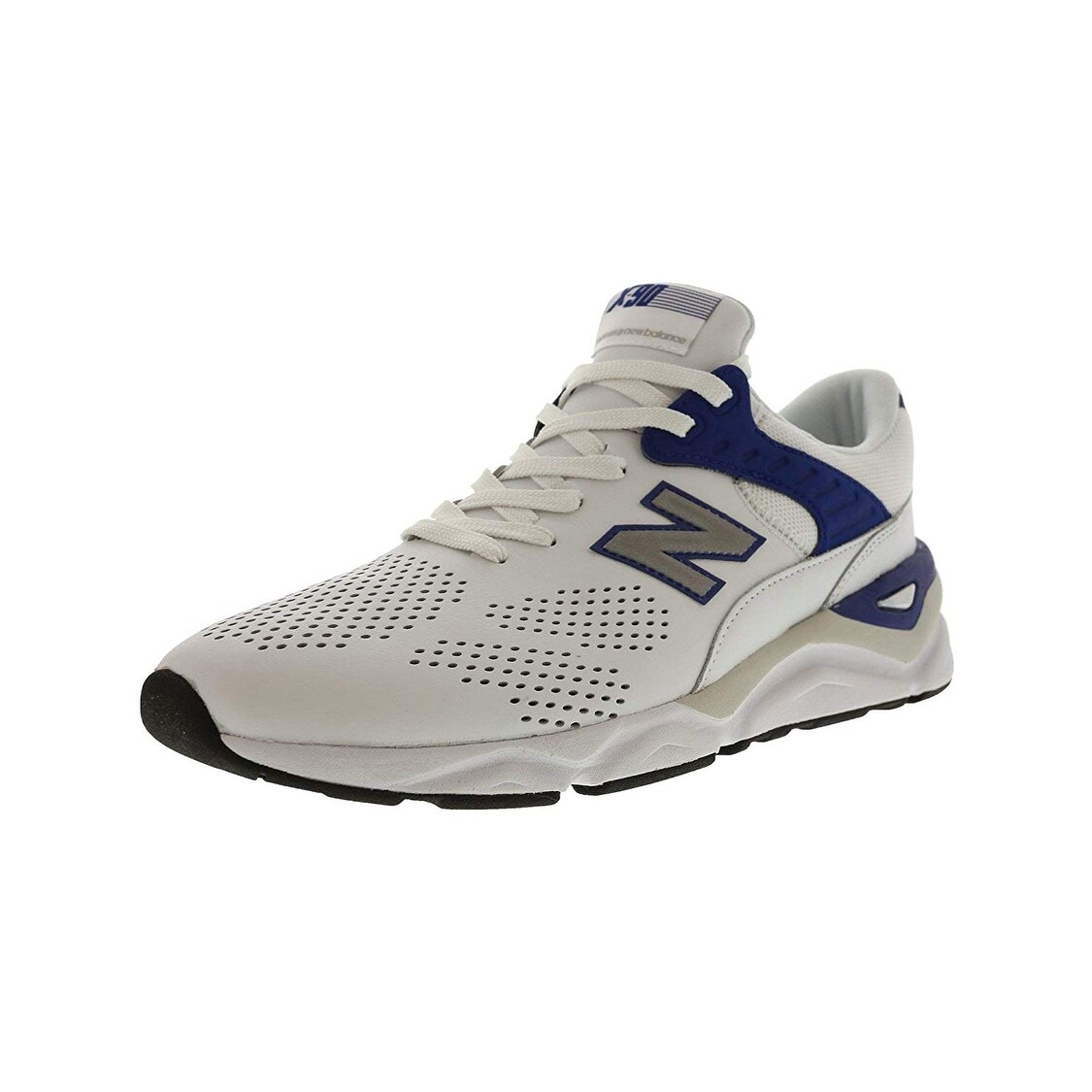New Balance Mens Lifestyle Mode De Vie Leather Low Top Lace Up Fashion Sneakers