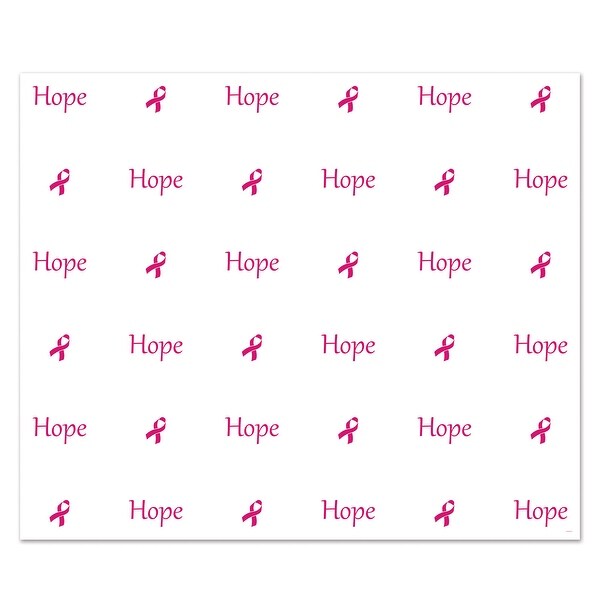 Shop Pack Of 6 Pink Ribbon Breast Cancer Awareness Insta Mural