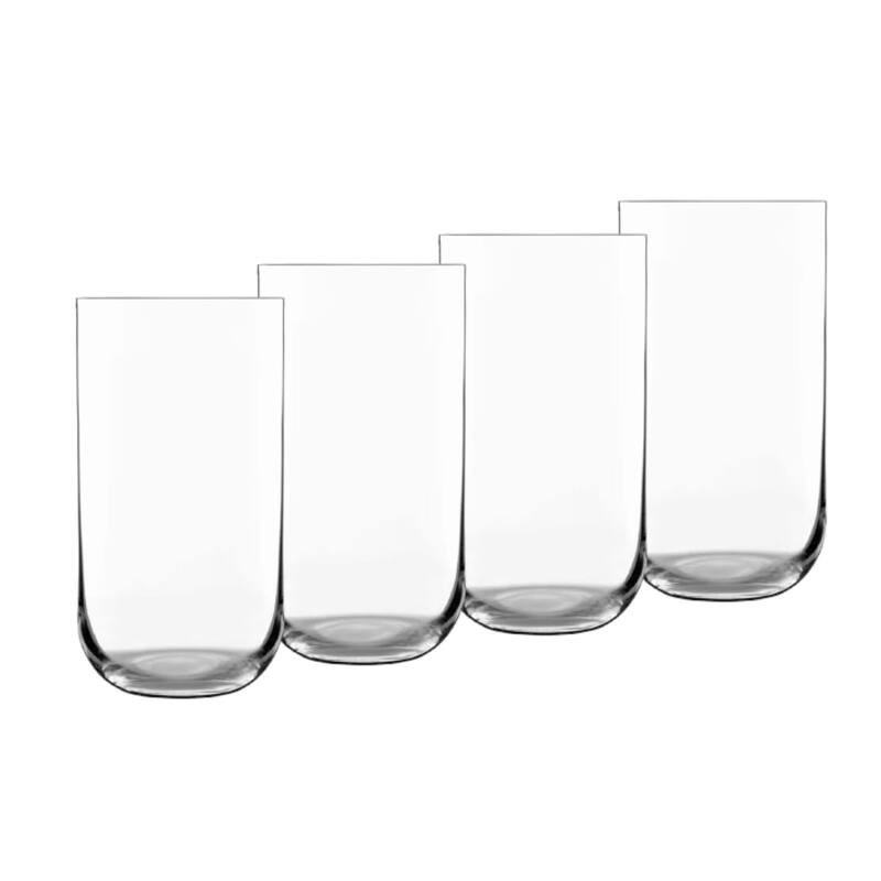 Luigi Bormioli Set of 4 Sublime Drinking Glasses - 20 oz. - Clear
