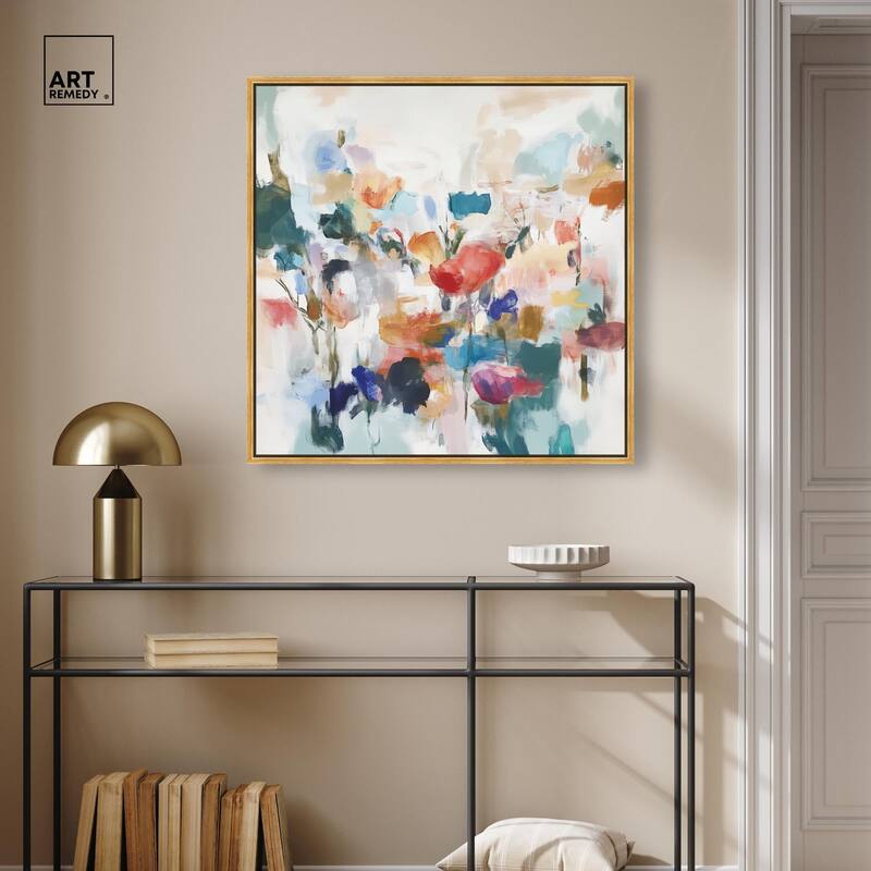Riot of Color Canvas by Art Remedy