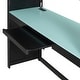 preview thumbnail 65 of 64, Wood Full Size Loft Bed with Blackout Curtains and RGB Lights, Gaming Loft Bed with Desk & Shelves