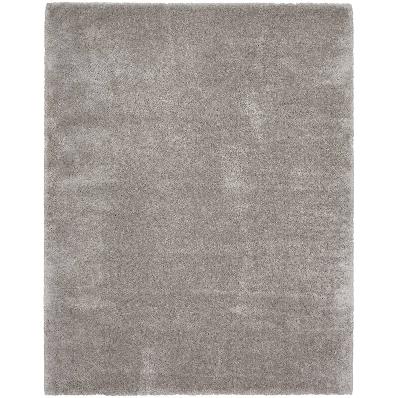 Nourison Luxurious Shag Ultra-plush Pile Glam Solid Area Rug