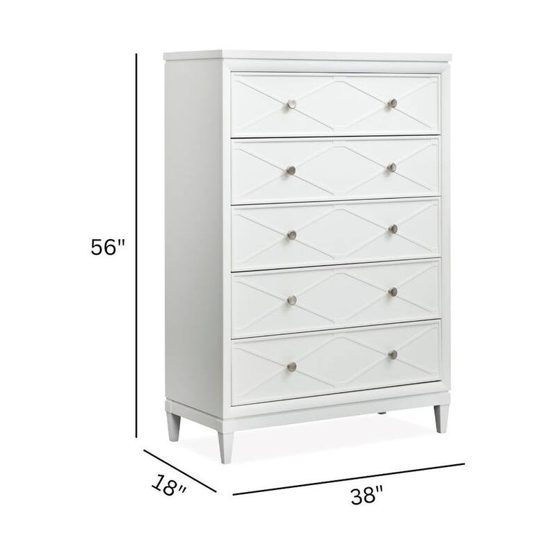 Magnussen Home Springhouse Whisper White Drawer Chest