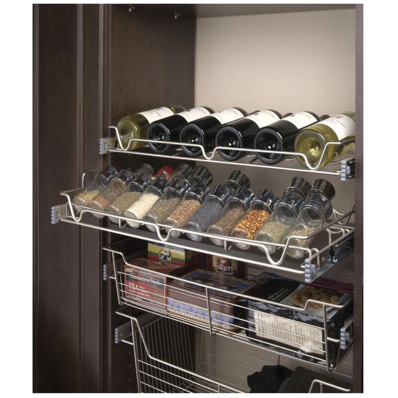 Rev-A-Shelf Sidelines 30 Inch Pull Out Spice/Can Rack