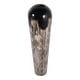 preview thumbnail 9 of 20, Tapered Iron Vase with Marbleized Finish - Modern Flower Vase