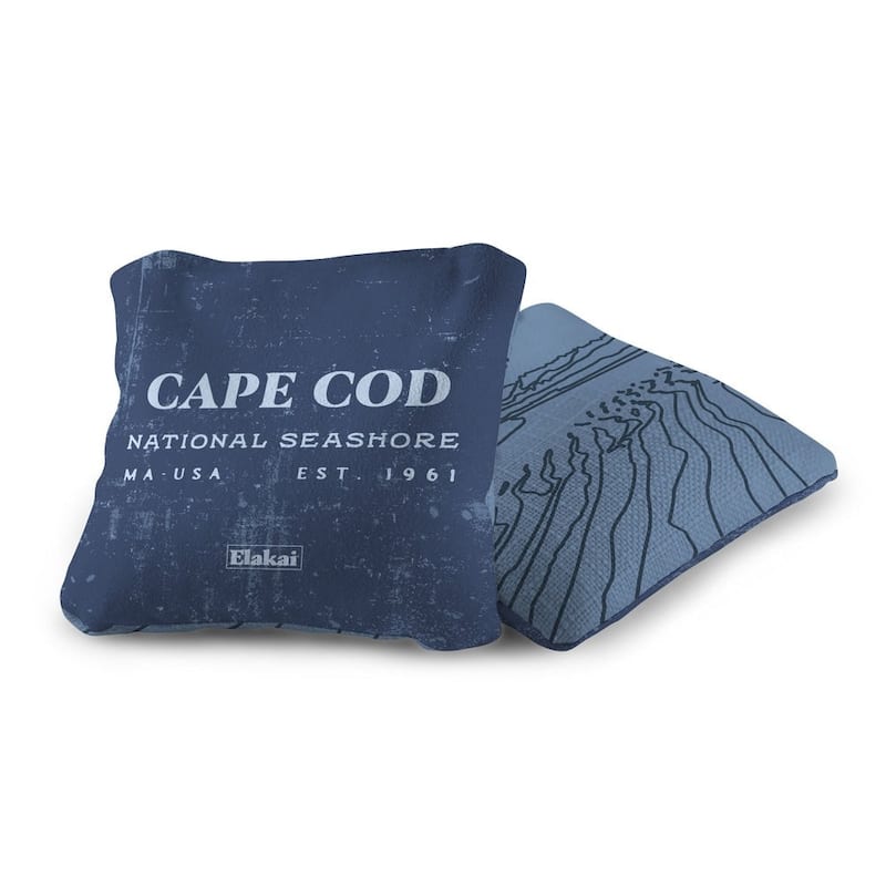 Cape Cod National Park Dual Sided Pro Cornhole Bags (Set of 4)