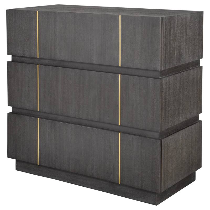Uttermost Between The Lines Accent Chest - 35'' H X 37'' W X 18'' D